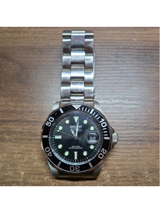 Invicta Other - Invicta Pro Diver Master Of The Oceans Men’s Stainless Steel Watch #0590